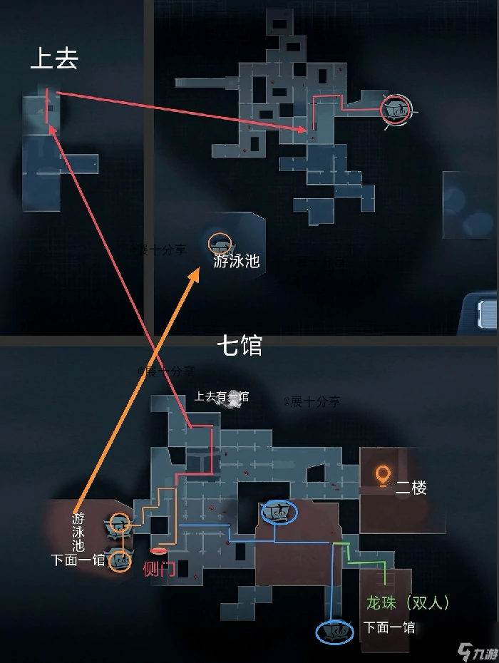 超自然行动组昆仑秘境极限侧门在下全地图小抄