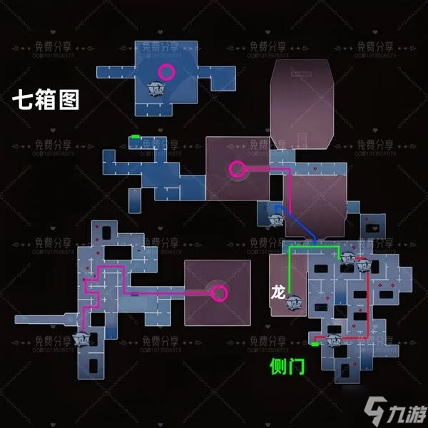 超自然行动组昆仑秘境极限侧门在下地图小抄