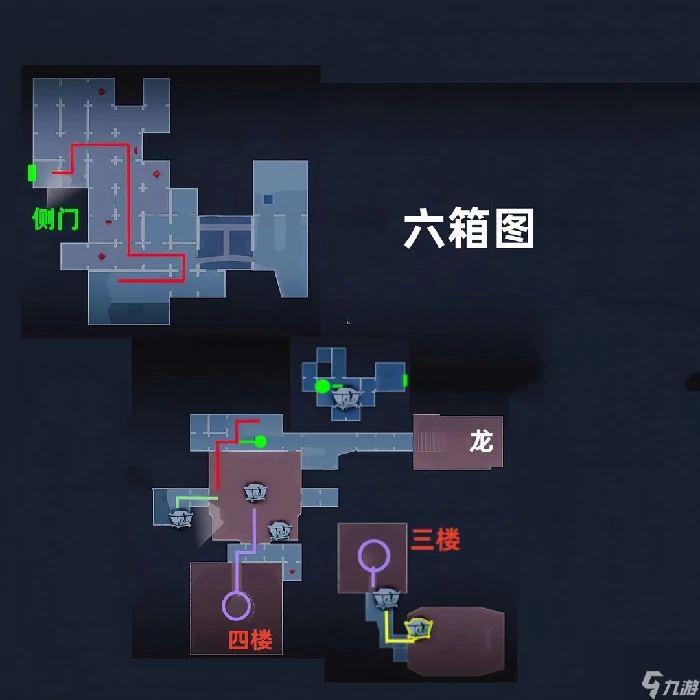 超自然行动组昆仑秘境极限侧门在左全地图小抄