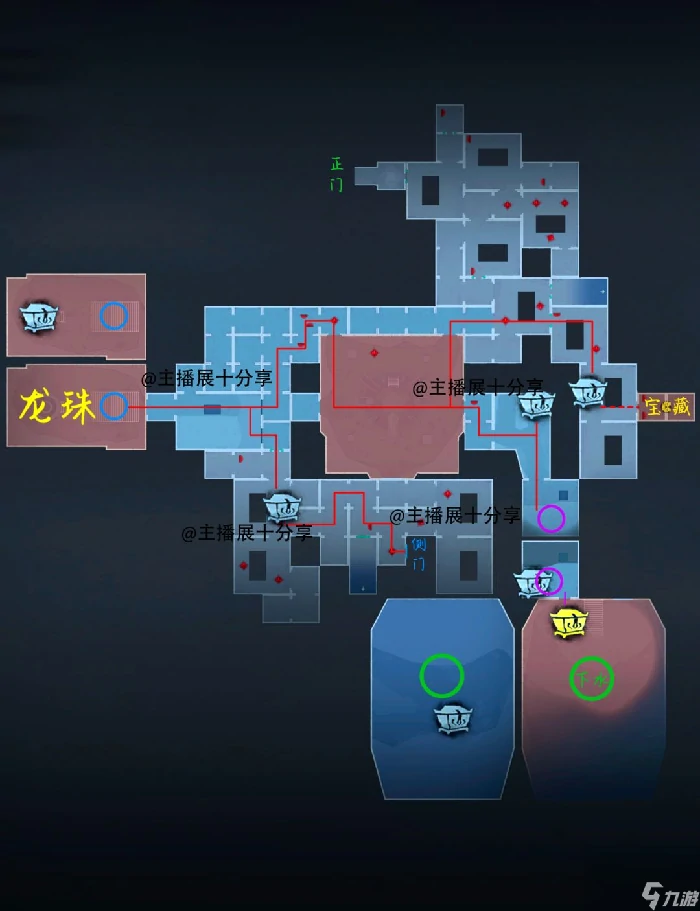 超自然行动组昆仑秘境极限侧门在右全地图小抄