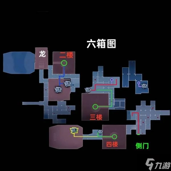 超自然行动组昆仑秘境极跟侧门在下地图小抄