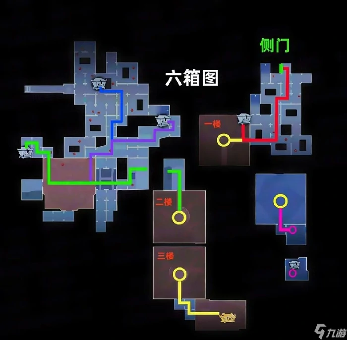 超自然行动组昆仑秘境极限侧门在左全地图小抄