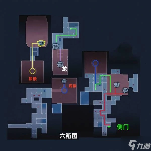 超自然行动组昆仑秘境极限侧门在下地图小抄