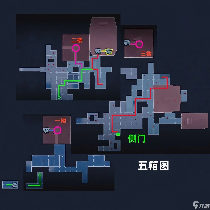 超自然行动组昆仑秘境极限侧门在下全地图小抄