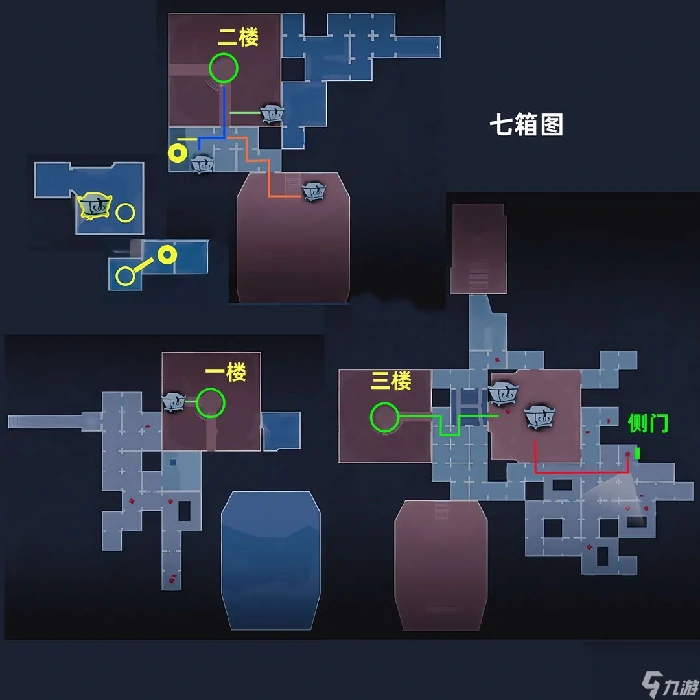 超自然行动组昆仑秘境极限侧门在右全地图小抄