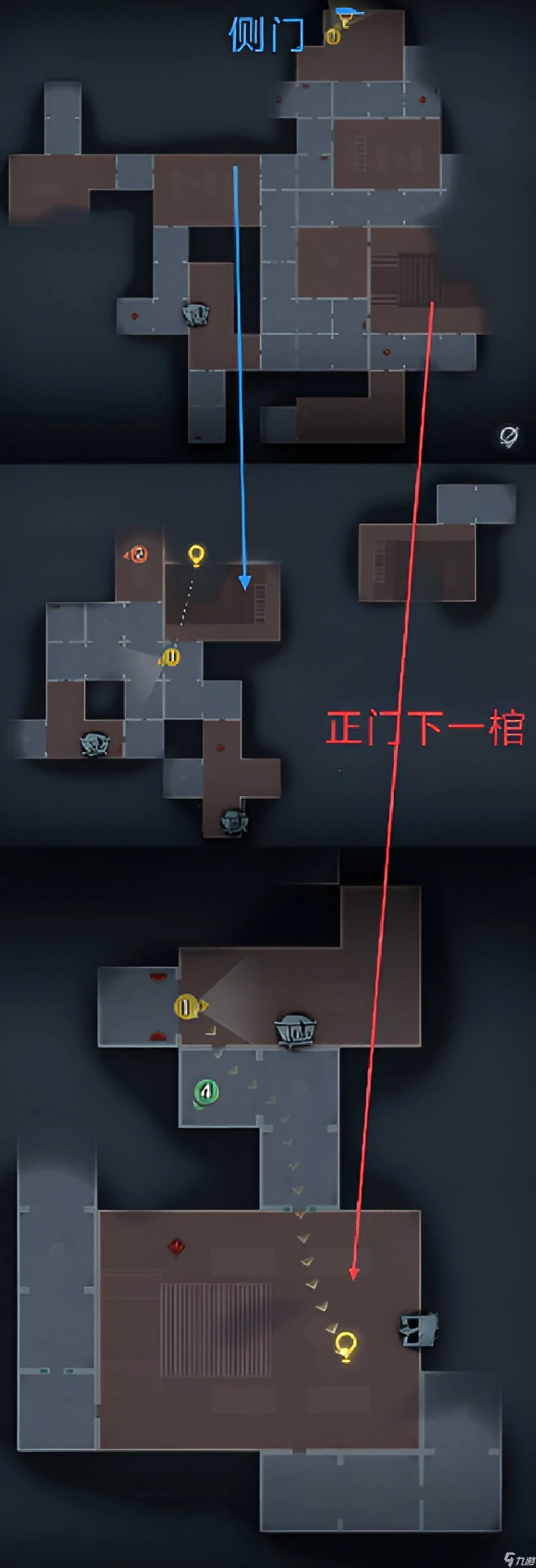 超自然行动组精绝古城困难┛型全地图小抄