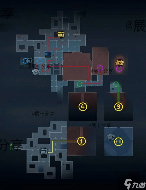 超自然行动组昆仑秘境极限侧门在下地图小抄