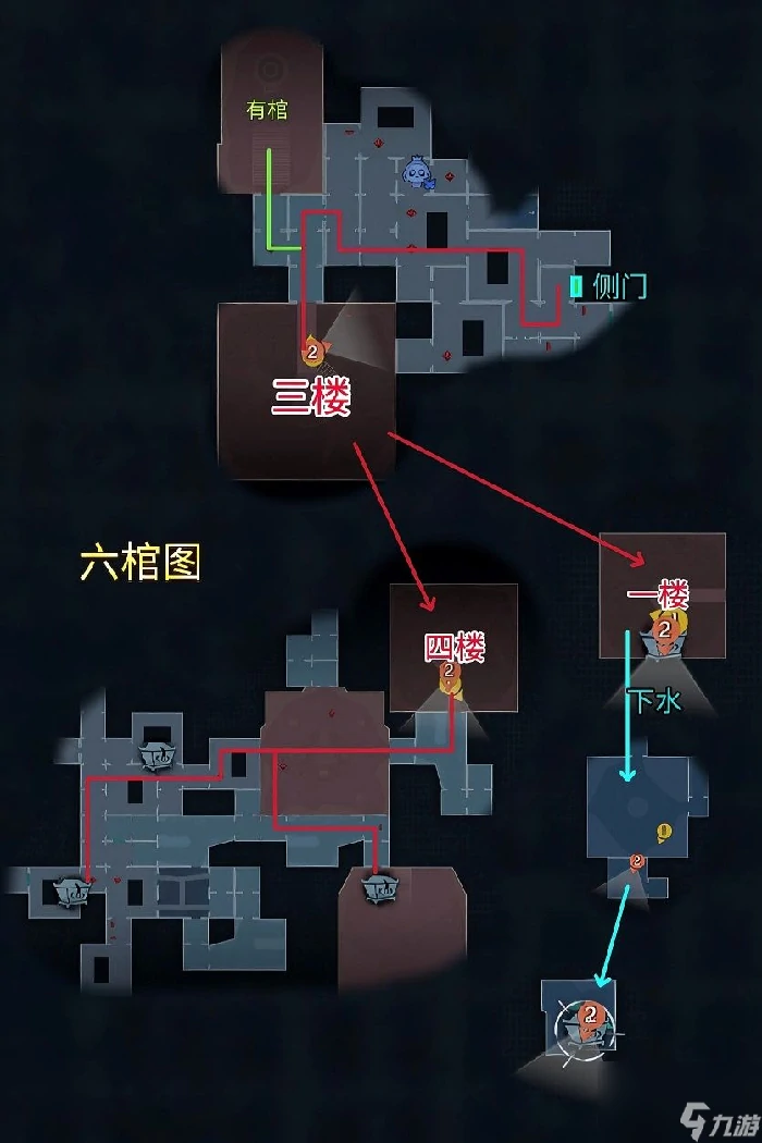 超自然行动组昆仑秘境极限侧门在右全地图小抄