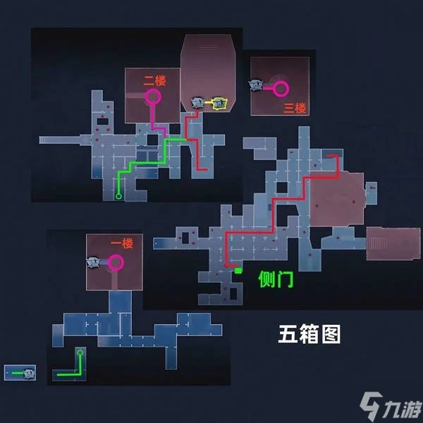 超自然行动组昆仑秘境极限侧门在下地图小抄