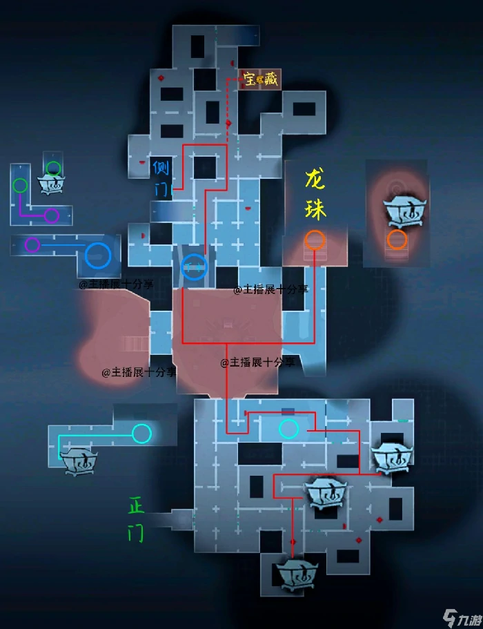 超自然行动组昆仑秘境极限侧门在左全地图小抄