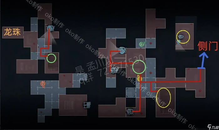 超自然行动组精绝古城困难┓型全地图小抄