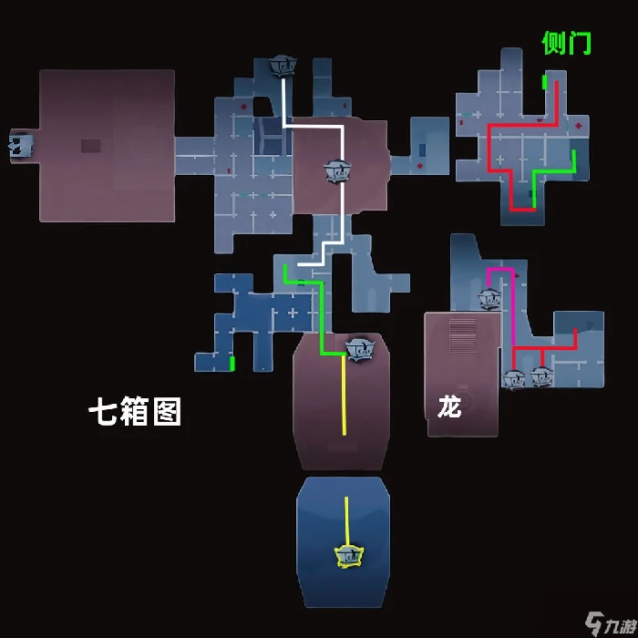 超自然行动组昆仑秘境极限侧门在左全地图小抄