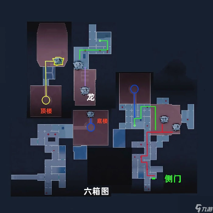 超自然行动组昆仑秘境极限侧门在下全地图小抄
