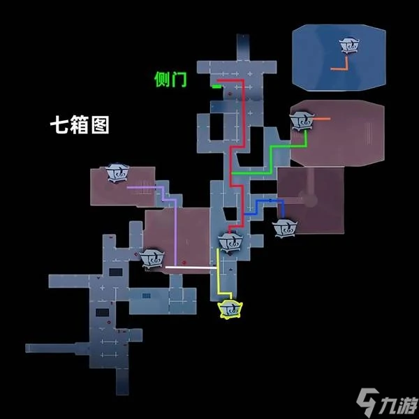 超自然行动组昆仑秘境极限侧门在下地图小抄