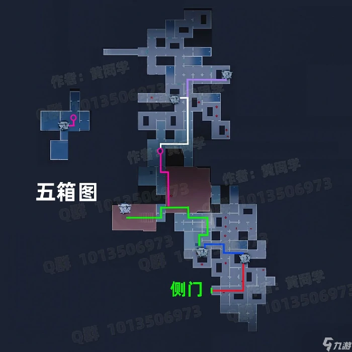 超自然行动组昆仑秘境极限侧门在左全地图小抄