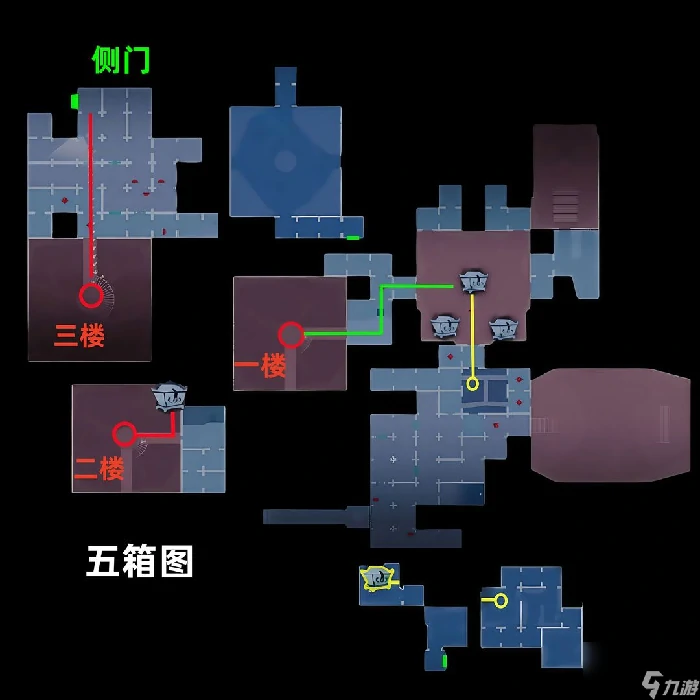 超自然行动组昆仑秘境极限侧门在左全地图小抄