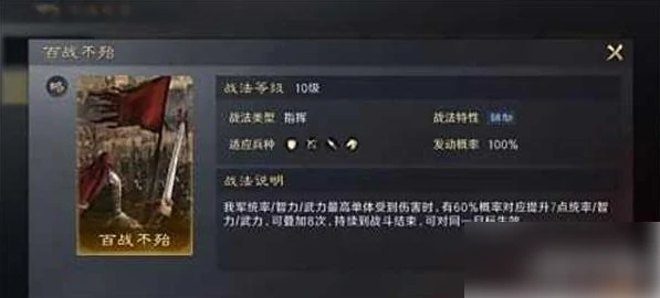 三国谋定天下运筹帷幄战法怎么样 运筹帷幄战法效果介绍,