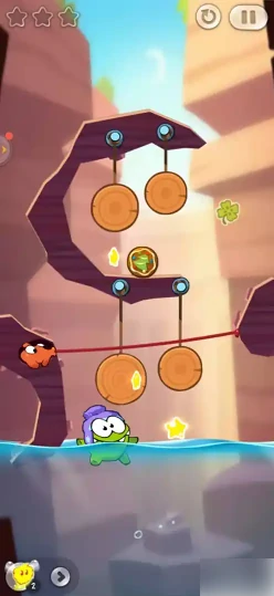 割绳子2沙漠大坝第19关怎么过 割绳子2沙漠大坝第十九关攻略,