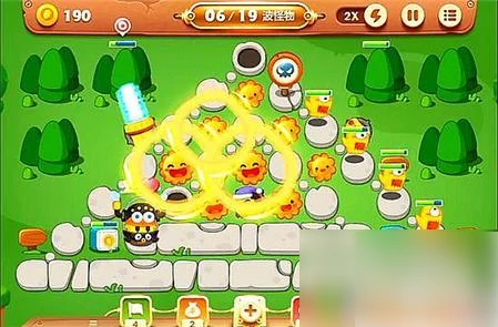 保卫萝卜3公园第19关怎么过 保卫萝卜3公园第19关攻略,