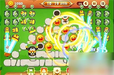 保卫萝卜3公园第19关怎么过 保卫萝卜3公园第19关攻略,