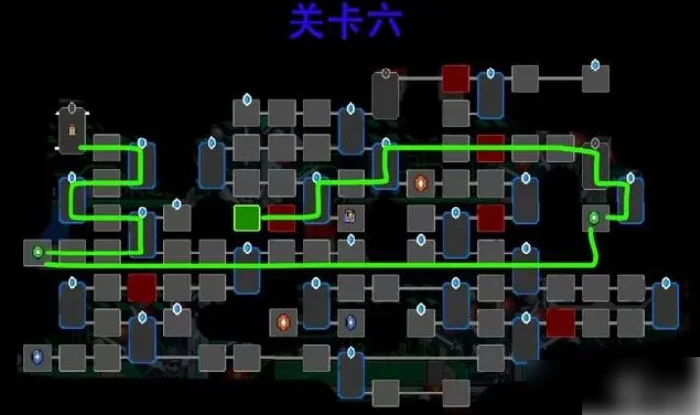 霓虹深渊无限神经矩阵攻略 霓虹深渊无限神经矩阵全关卡路线推荐,