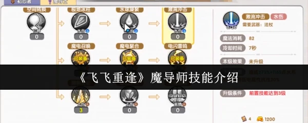 飞飞重逢魔导师技能怎么样  飞飞重逢魔导师技能介绍,