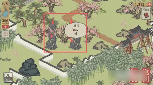 江南百景图桃花坞最后两个任务巨石   江南百景图桃花坞巨石过关攻略,
