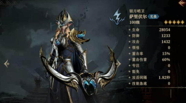 龙息神寂银月哨位角色介绍,龙息神寂银月哨卫技能分析