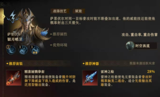 龙息神寂银月哨位角色介绍,龙息神寂银月哨卫技能分析