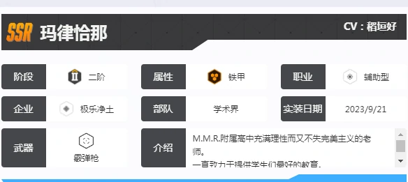 胜利女神新的希望玛律恰那怎么样,胜利女神新的希望玛律恰那介绍,胜利女神