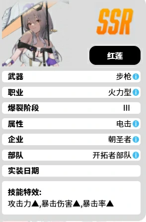 胜利女神新的希望红莲技能有哪些,胜利女神手游红莲角色强度分析,胜利女神
