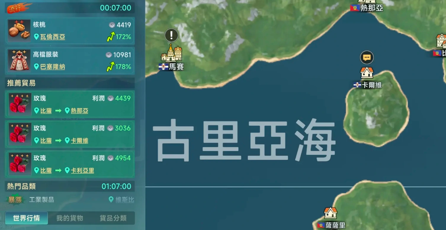 大航海时代传说黄金航线怎么开启,大航海时代传说黄金航线开启指南