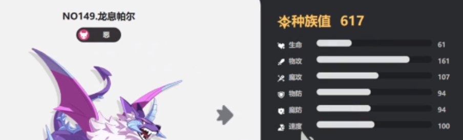 洛克王国世界龙息帕尔技能搭配解析,洛克王国世界龙息帕尔极品性格