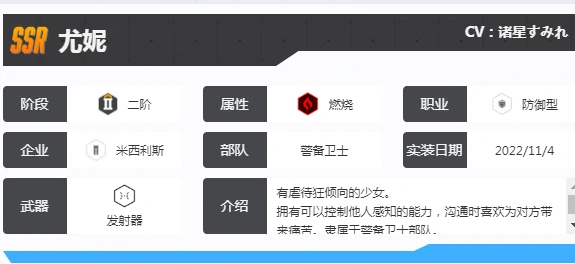 胜利女神新的希望尤妮怎么样,胜利女神新的希望尤妮介绍,胜利女神