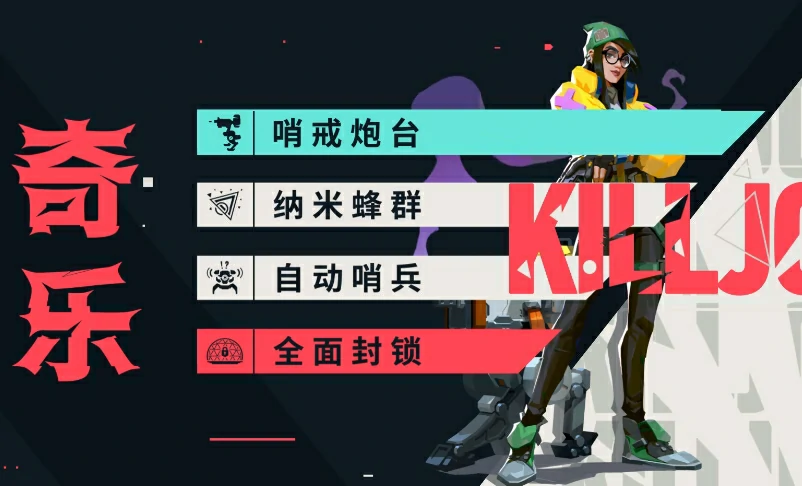 无畏契约源能行动奇乐怎么玩,无畏契约源能行动奇乐技能有哪些,无畏契约