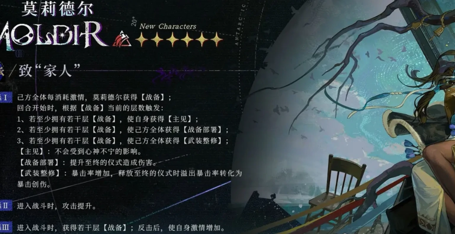 重返未来1999莫莉德尔技能有哪些,重返未来1999莫莉德尔强度解析