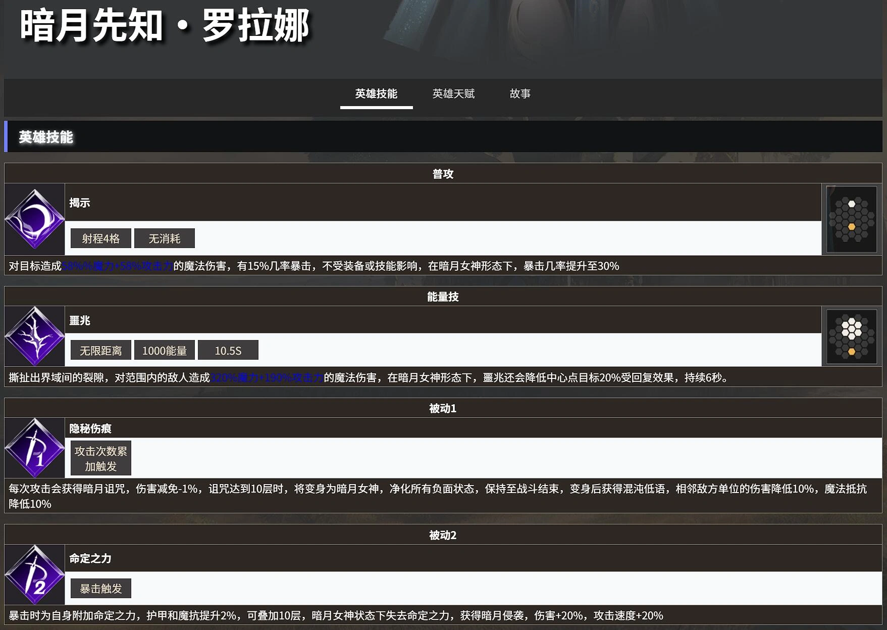 地下城堡4暗月先知玩法介绍,地下城堡4暗月先知技能有哪些