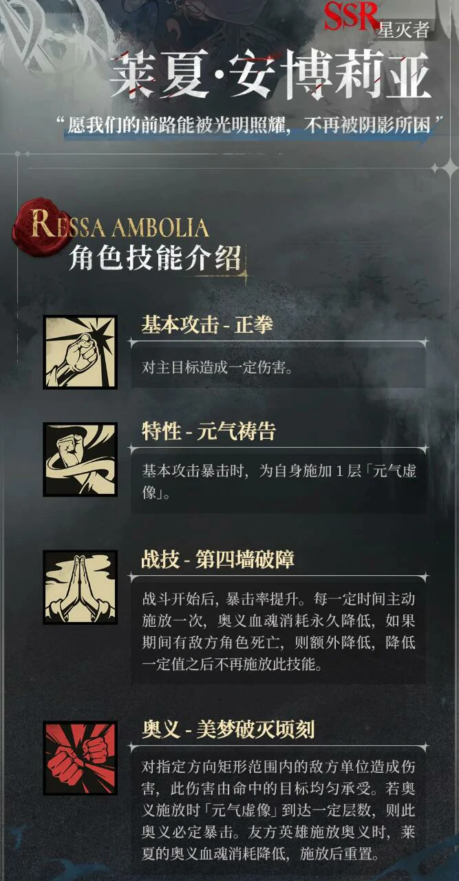 银与绯莱夏安博莉亚怎么样,银与绯莱夏安博莉亚值得培养吗