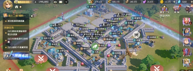 龙石战争开局玩法教程,龙石战争新手开荒怎么玩