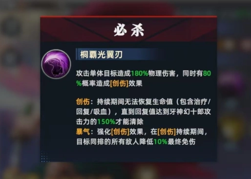 全明星觉醒牙神幻十郎介绍,全明星觉醒牙神幻十郎攻略