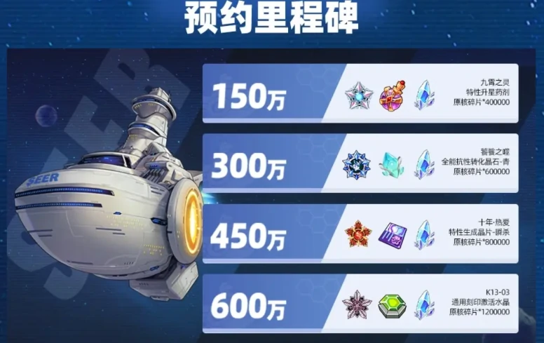 赛尔号巅峰之战预约奖励有哪些,赛尔号手游预约福利介绍