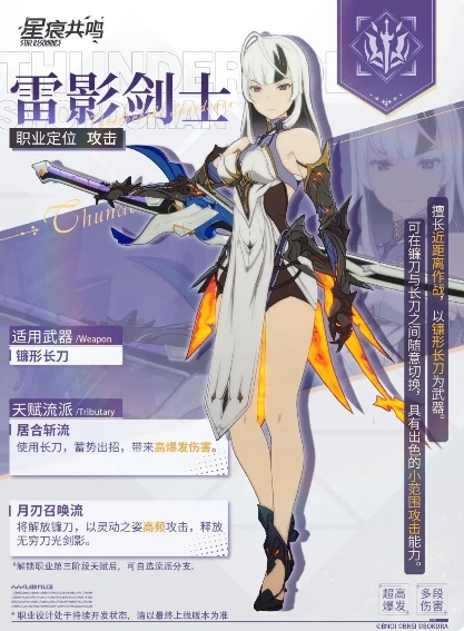 星痕共鸣职业技能有哪些,星痕共鸣全职业效果一览