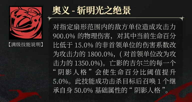 银与绯亡影的吉尔兰怎么样,银与绯手游亡影的吉尔兰介绍