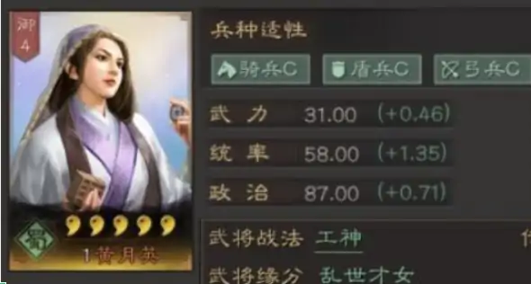 三国天下归心黄月英阵容推荐,三国天下归心黄月英阵容