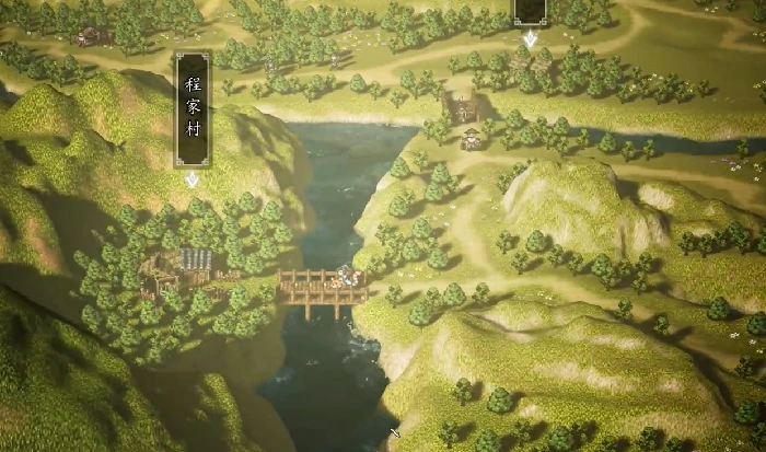逸剑风云决程家村在哪,逸剑风云决手机版前往程家村的方法