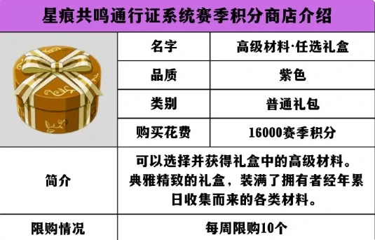 星痕共鸣赛季积分商店怎么玩,星痕共鸣赛季积分商店玩法指南