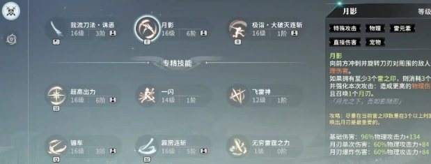 星痕共鸣雷影剑士流派怎么玩,星痕共鸣雷影剑士流派玩法指南