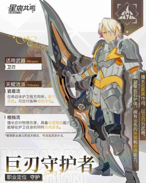 星痕共鸣巨刃守护者介绍,星痕共鸣巨刃守护者攻略