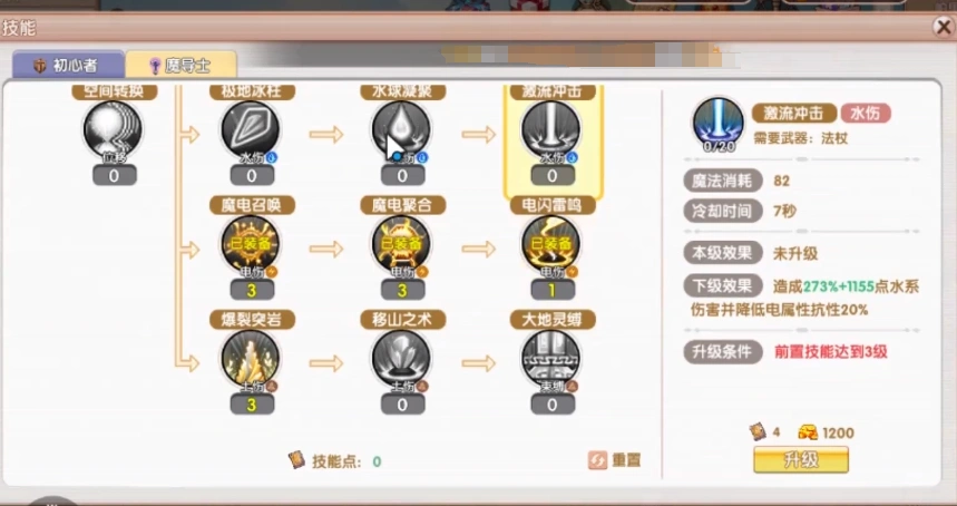 飞飞重逢魔导师技能,飞飞重逢魔导师怎么加点