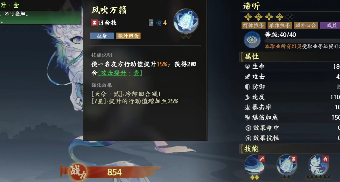 灵兽大冒险谛听强度高吗,灵兽大冒险谛听强度分析
